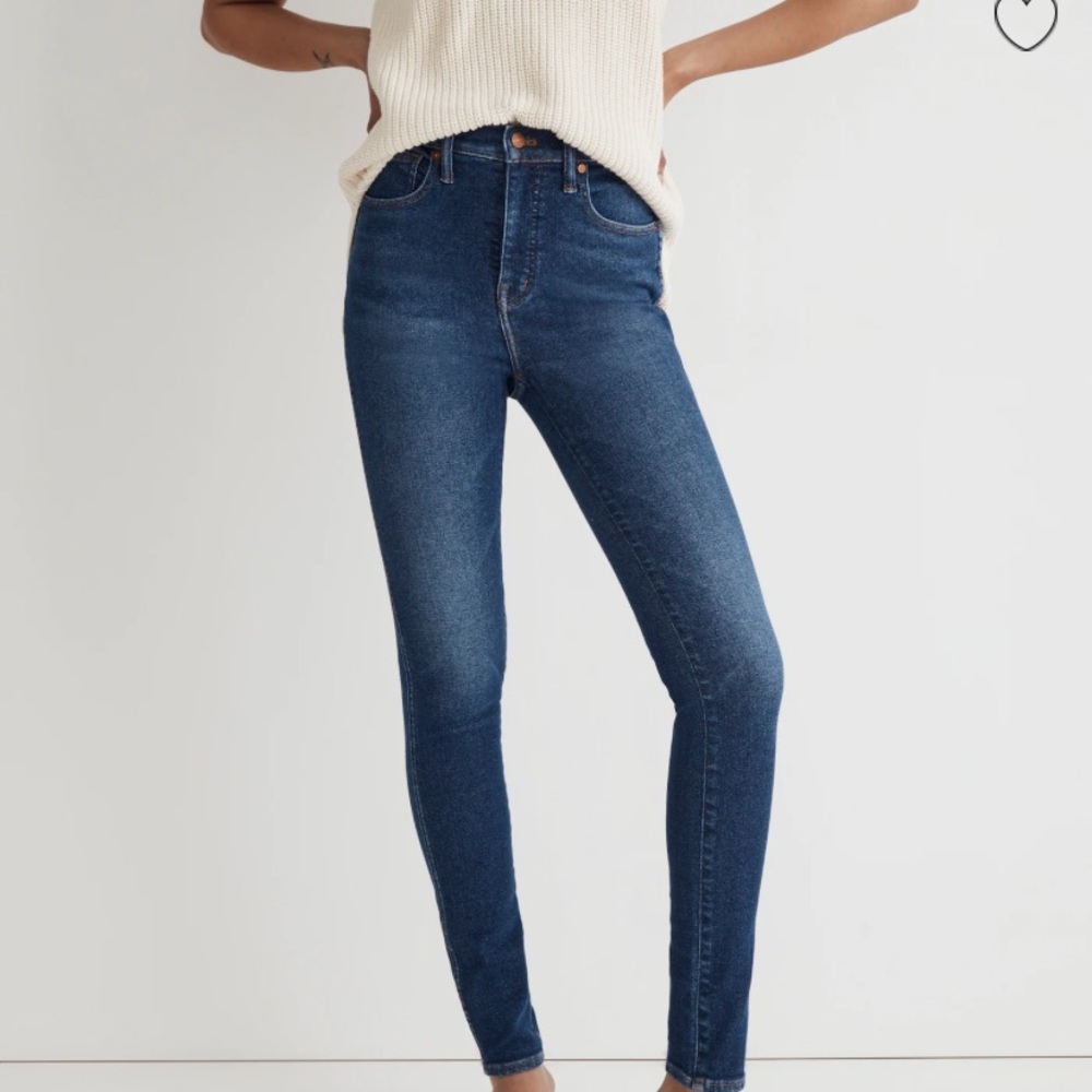 Madewell 10in High Rise Skinny Jean
